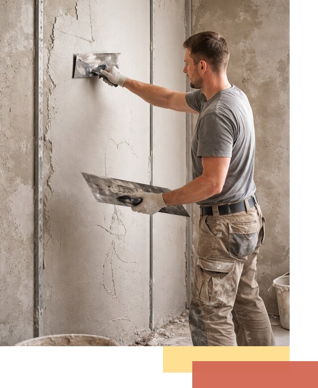 Штукатурка стен гипсовая в Анжеро-Судженске — качественный и быстрый монтаж