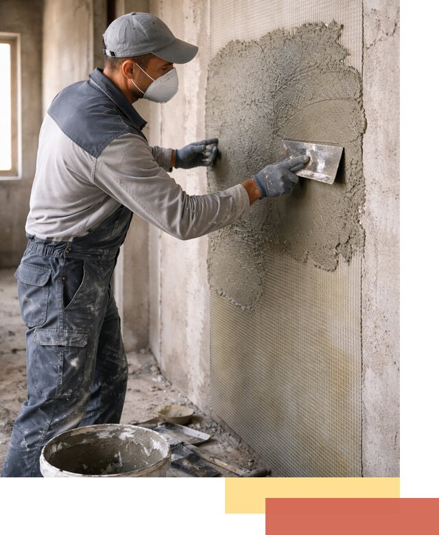 Штукатурка стен по сетке в Анжеро-Судженске под ключ качественно и быстро