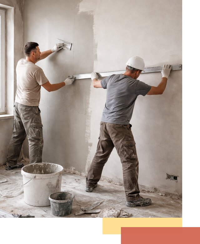 Штукатурка стен под покраску в Анжеро-Судженске качественно и быстро