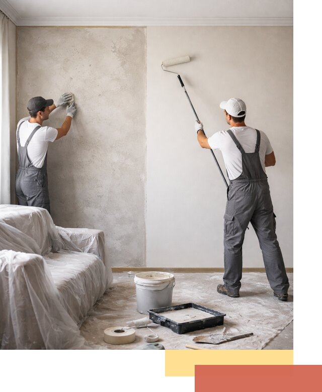 Покраска стен антивандальной краской в Анжеро-Судженске